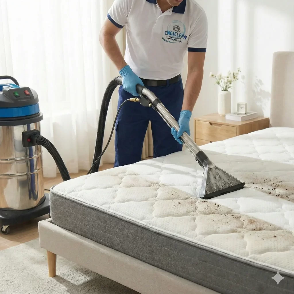 Higienização de colchão
